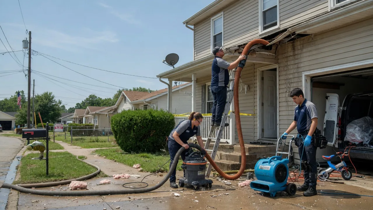 Water Damage Restoration in Lansing, NC near me
